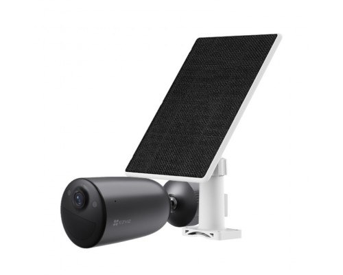 EZVIZ KIT CAMARA IP EB3 4G EXT 2K VIS.NOCT WI DETEC COCHES-HUMAN BK+KIT SOLAR